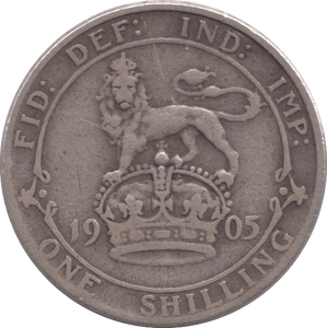 1905 SHILLING ( FINE ) - Shilling - Cambridgeshire Coins