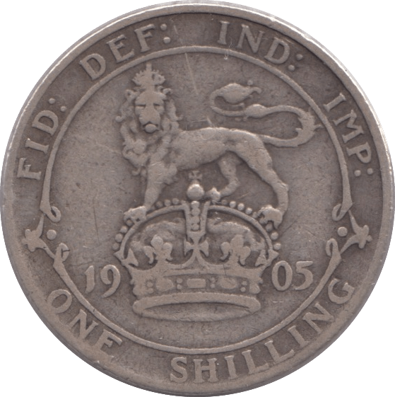 1905 SHILLING ( FINE ) - Shilling - Cambridgeshire Coins