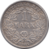 1905 SILVER MARK GERMANY MINT MARK G REF H5 - SILVER WORLD COINS - Cambridgeshire Coins