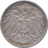 1905 SILVER MARK GERMANY MINT MARK G REF H5 - SILVER WORLD COINS - Cambridgeshire Coins