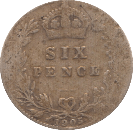 1905 SIXPENCE ( FAIR ) - Sixpence - Cambridgeshire Coins