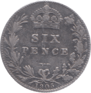1905 SIXPENCE ( GF ) 6 - Sixpence - Cambridgeshire Coins