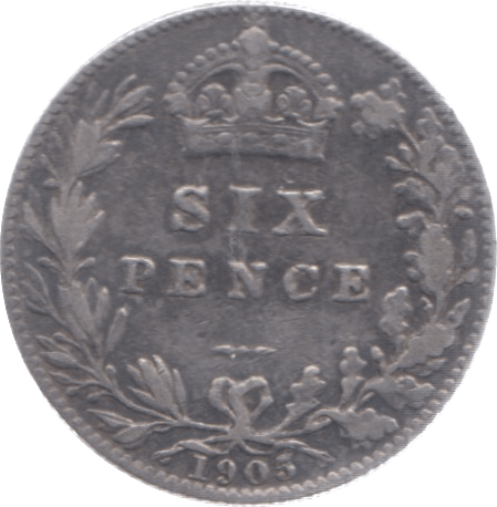 1905 SIXPENCE ( GF ) 6 - Sixpence - Cambridgeshire Coins