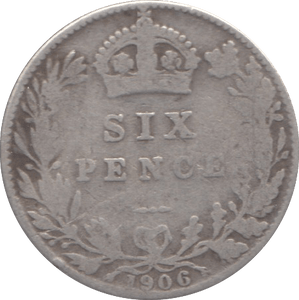 1905 SIXPENCE ( NF ) 8 - SIXPENCE - Cambridgeshire Coins