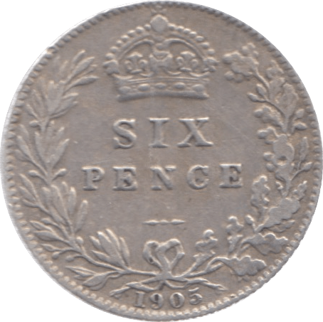 1905 SIXPENCE ( VF ) 6 - Sixpence - Cambridgeshire Coins