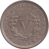 1906 5 CENTS USA - WORLD COINS - Cambridgeshire Coins