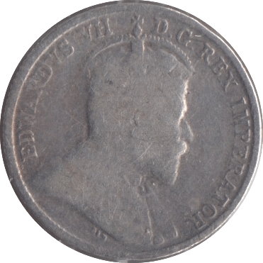 1906 CANADA SILVER 5 CENTS - SILVER WORLD COINS - Cambridgeshire Coins