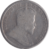 1906 CANADA SILVER 5 CENTS - SILVER WORLD COINS - Cambridgeshire Coins