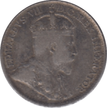 1906 CANADA SILVER 5 CENTS - WORLD SILVER COINS - Cambridgeshire Coins