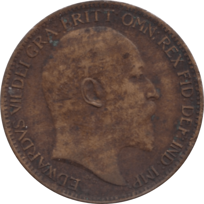 1906 FARTHING 2 ( GVF ) 44 - Farthing - Cambridgeshire Coins