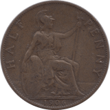 1906 FARTHING ( FINE ) - Farthing - Cambridgeshire Coins