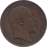 1906 FARTHING ( GVF ) 1 - Farthing - Cambridgeshire Coins