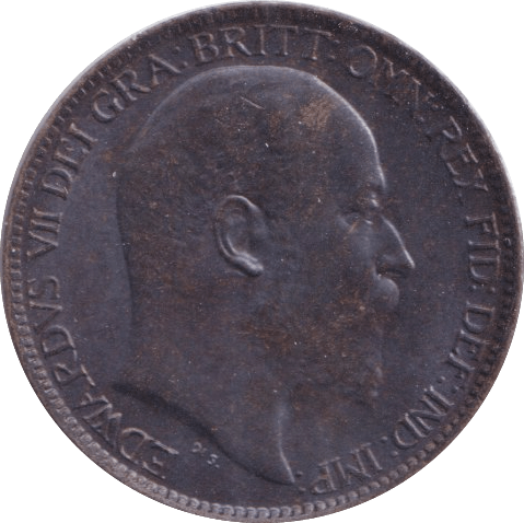 1906 FARTHING ( UNC ) - Farthing - Cambridgeshire Coins