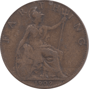1906 FARTHING ( VF ) - Farthing - Cambridgeshire Coins