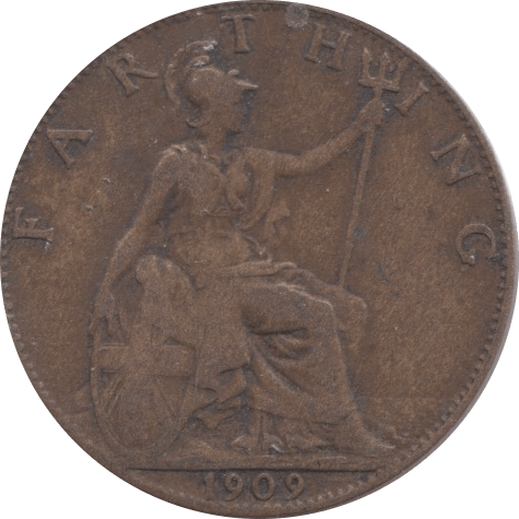 1906 FARTHING ( VF ) - Farthing - Cambridgeshire Coins