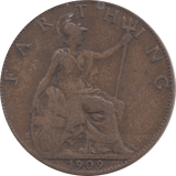 1906 FARTHING ( VF ) - Farthing - Cambridgeshire Coins