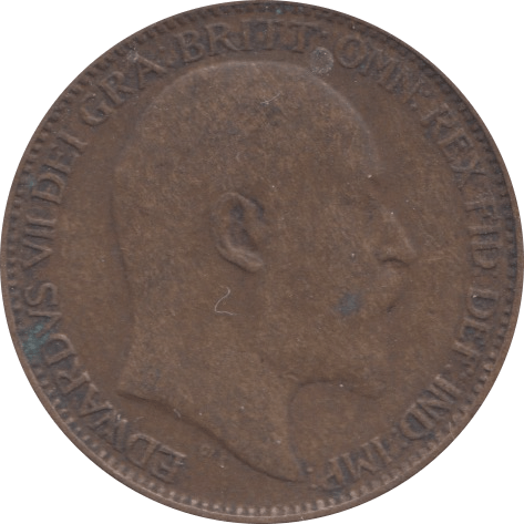 1906 FARTHING ( VF ) - Farthing - Cambridgeshire Coins