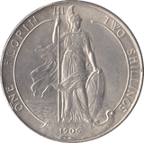 1906 FLORIN ( AUNC ) - FLORIN - Cambridgeshire Coins