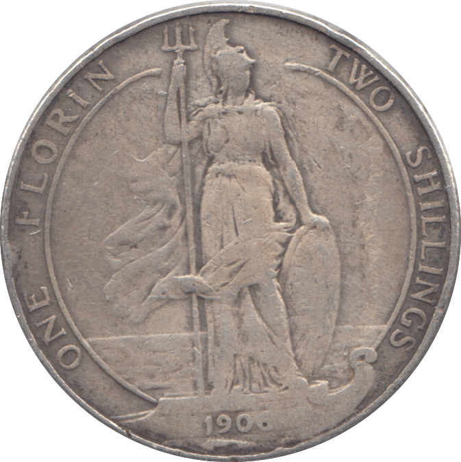 1906 FLORIN ( FINE ) - Florin - Cambridgeshire Coins