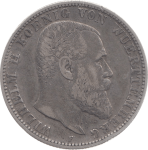 1906 GERMANY SILVER 2 MARKS - SILVER WORLD COINS - Cambridgeshire Coins