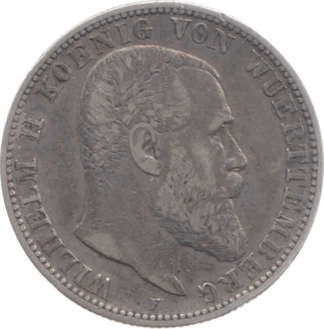 1906 GERMANY SILVER 2 MARKS - SILVER WORLD COINS - Cambridgeshire Coins