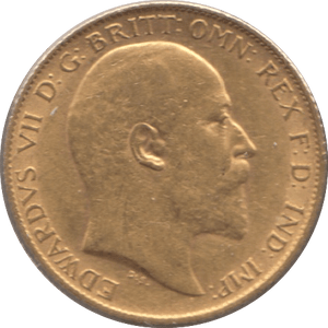 1906 GOLD HALF SOVEREIGN ( EF ) - Half Sovereign - Cambridgeshire Coins