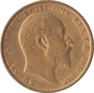 1906 GOLD HALF SOVEREIGN ( EF ) - Half Sovereign - Cambridgeshire Coins