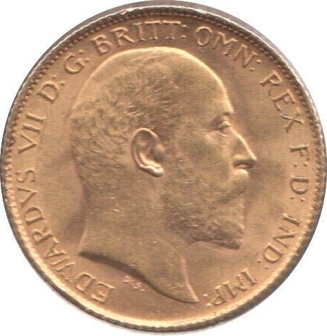 1906 GOLD HALF SOVEREIGN ( UNC ) - Half Sovereign - Cambridgeshire Coins