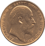 1906 GOLD SOVEREIGN ( AUNC ) - Sovereign - Cambridgeshire Coins