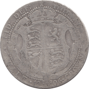 1906 HALFCROWN ( FAIR ) 2 - HALFCROWN - Cambridgeshire Coins