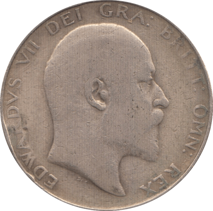 1906 HALFCROWN ( FINE ) 4 - HALFCROWN - Cambridgeshire Coins