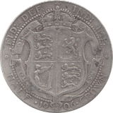 1906 HALFCROWN ( FINE ) A - Halfcrown - Cambridgeshire Coins