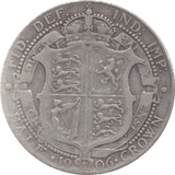 1906 HALFCROWN ( FINE ) B - Halfcrown - Cambridgeshire Coins