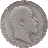 1906 HALFCROWN ( FINE ) B - Halfcrown - Cambridgeshire Coins