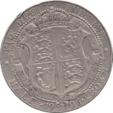 1906 HALFCROWN ( FINE ) - Halfcrown - Cambridgeshire Coins