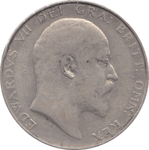 1906 HALFCROWN ( FINE ) - Halfcrown - Cambridgeshire Coins