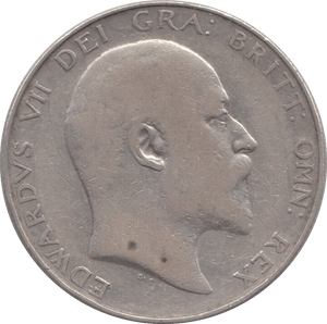 1906 HALFCROWN ( FINE ) - Halfcrown - Cambridgeshire Coins