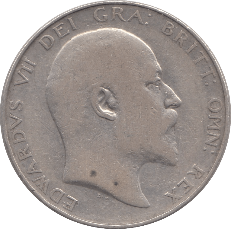 1906 HALFCROWN ( FINE ) - Halfcrown - Cambridgeshire Coins