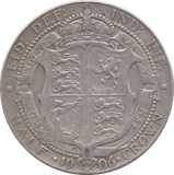 1906 HALFCROWN ( GF ) 6 - Halfcrown - Cambridgeshire Coins