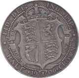 1906 HALFCROWN ( GF ) 6 - Halfcrown - Cambridgeshire Coins