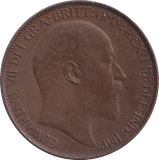 1906 HALFPENNY ( AUNC ) - Halfpenny - Cambridgeshire Coins