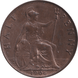 1906 HALFPENNY ( UNC ) - Halfpenny - Cambridgeshire Coins