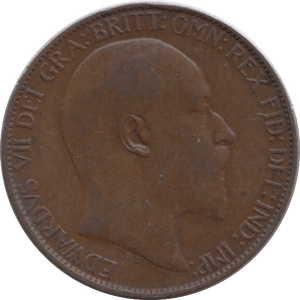 1906 HALFPENNY ( VF ) - HALFPENNY - Cambridgeshire Coins