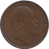 1906 HALFPENNY ( VF ) - HALFPENNY - Cambridgeshire Coins