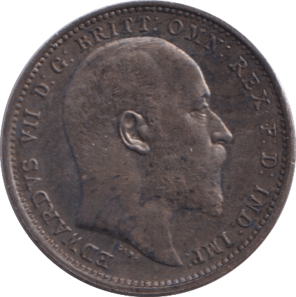 1906 MAUNDY FOURPENCE ( AUNC ) - Maundy Coins - Cambridgeshire Coins