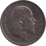 1906 MAUNDY FOURPENCE ( AUNC ) - Maundy Coins - Cambridgeshire Coins