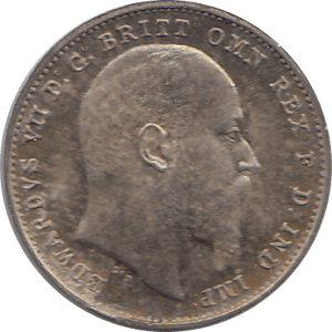 1906 MAUNDY THREEPENCE ( UNC ) - Maundy Coins - Cambridgeshire Coins