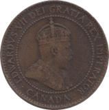 1906 ONE CENT CANADA - WORLD COINS - Cambridgeshire Coins