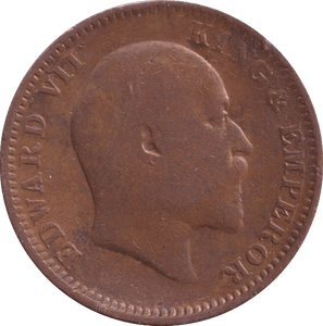 1906 ONE QUARTER ANNA INDIA - WORLD COINS - Cambridgeshire Coins