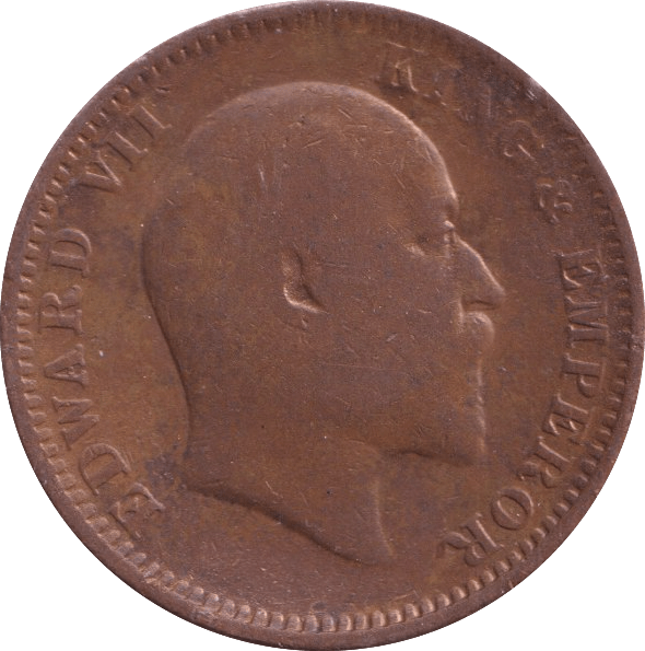 1906 ONE QUARTER ANNA INDIA - WORLD COINS - Cambridgeshire Coins